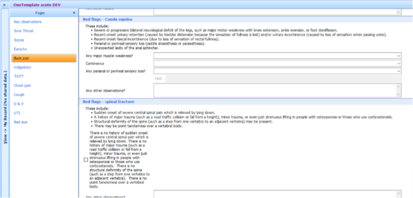 EMIS Web Templates | Systm One Clinical Templates - Primary Care IT